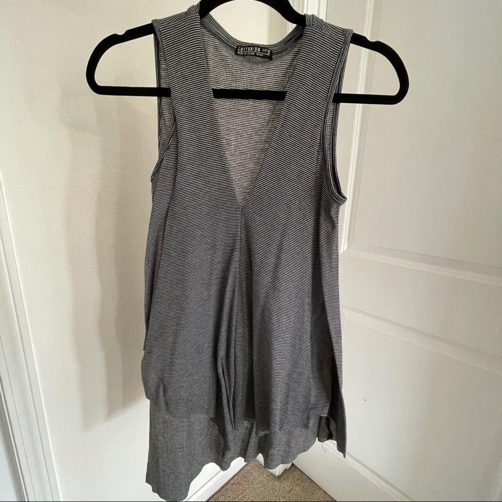 Cotton On Black & White Top